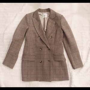 Wilfred Margaux Plaid Blazer